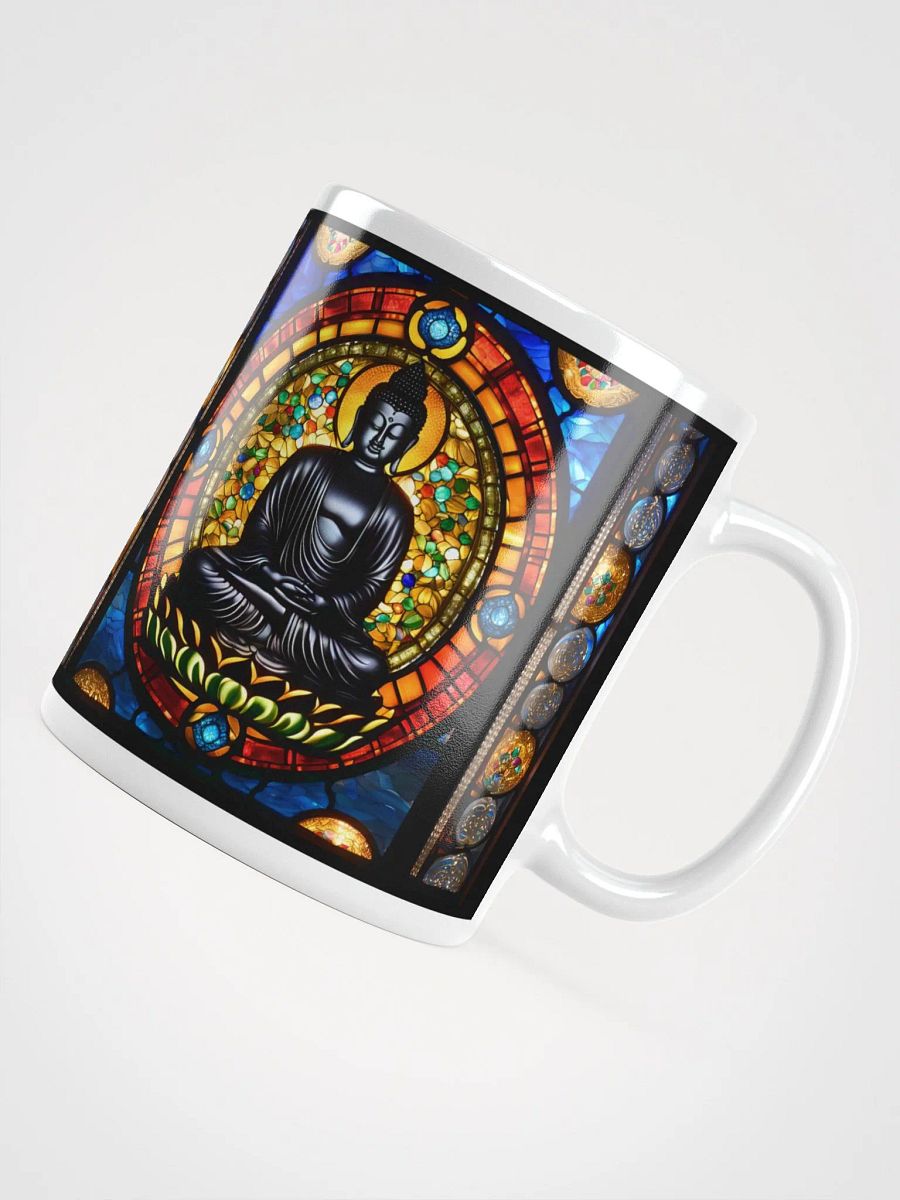 #003 Obsidian Buddha Stained Glass Mug product image (12)