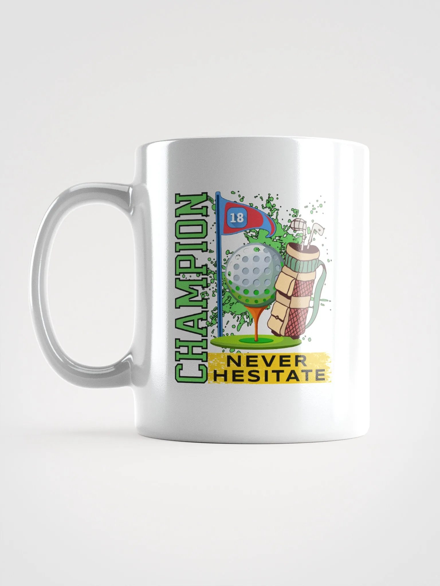 Champion Never Hesitate Golfing Mug product image (1)