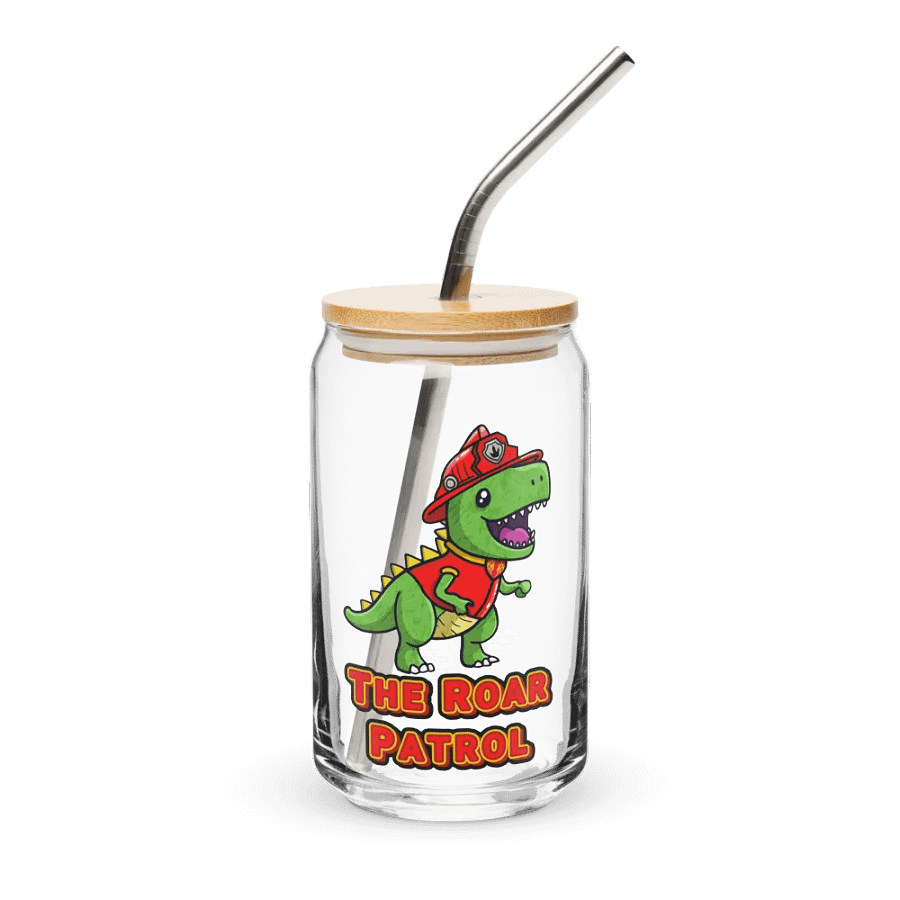 The Roar Patrol - Can Shaped Glass product image (3)