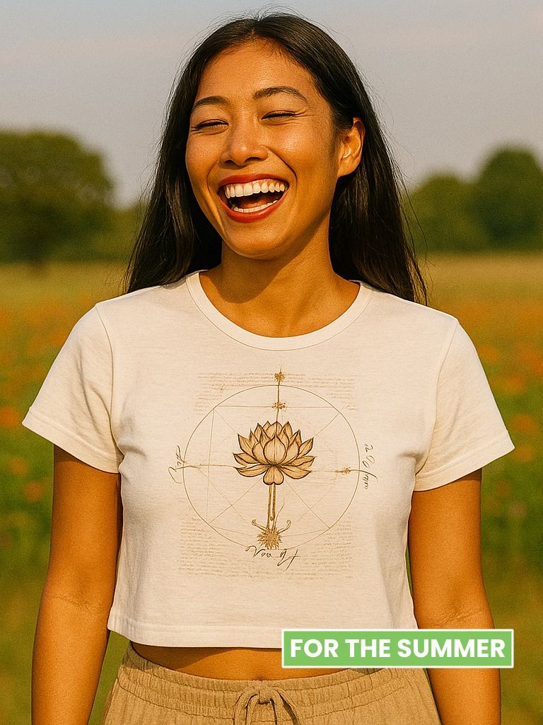Nam Myoho Renge Kyo Lotus Crop Top | Premium Crop Top product image (1)