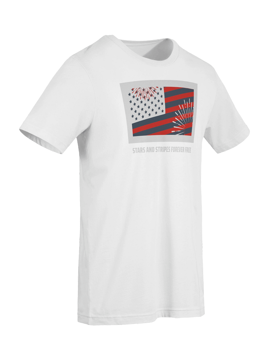 Patriotic Stars & Stripes Fireworks T-Shirt product image (74)