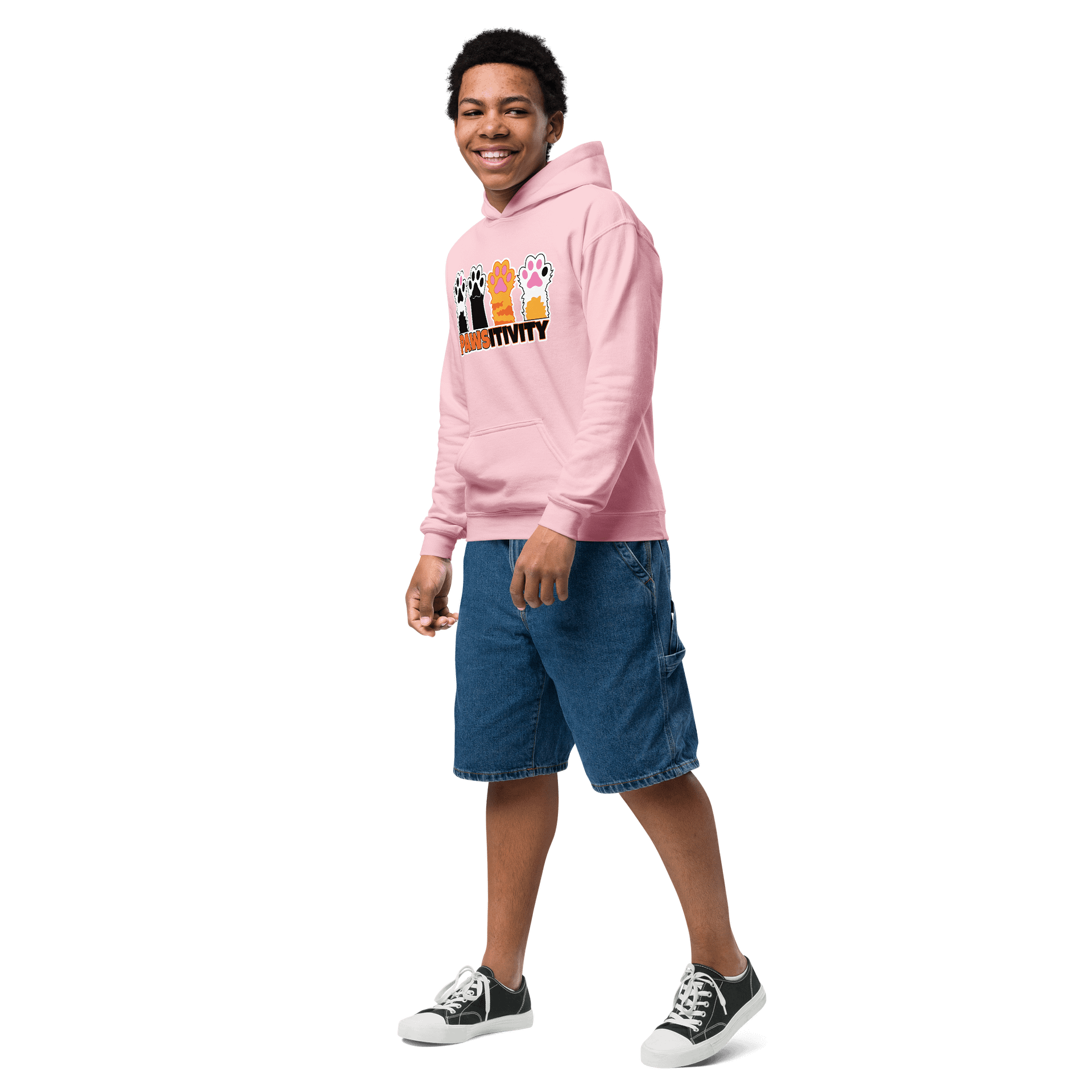 Pawsitivity Kids Hoodie product image (3)