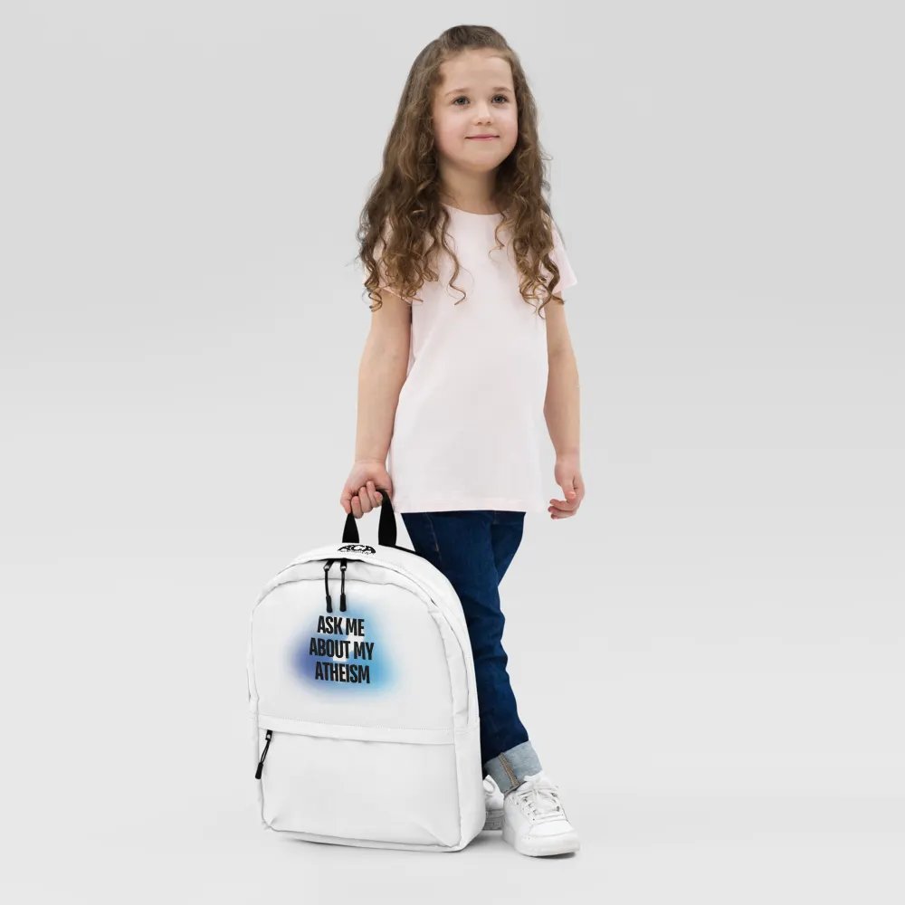 Ask Me About My Atheism Backpack product image (8)