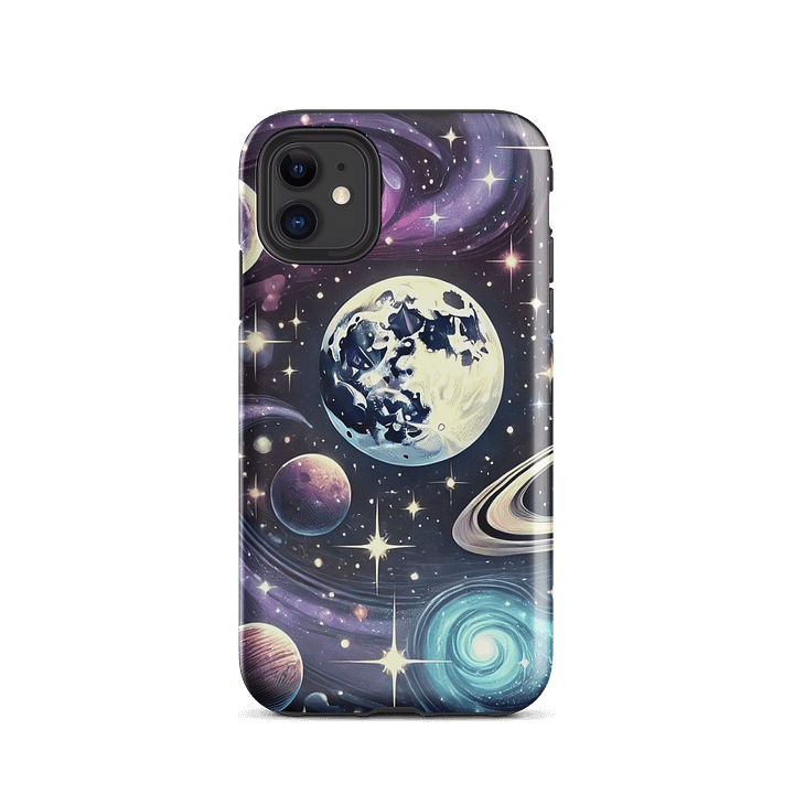 Cosmic Galaxy iPhone Tough Case - Outer Space Planetary Design product image (1)
