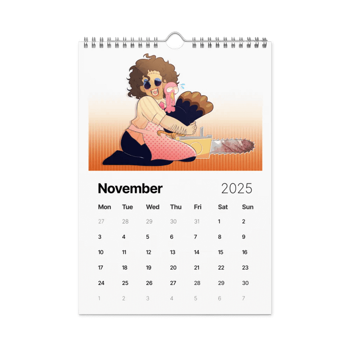 PIN-UP SLASHER HORROR CALENDAR product image (2)