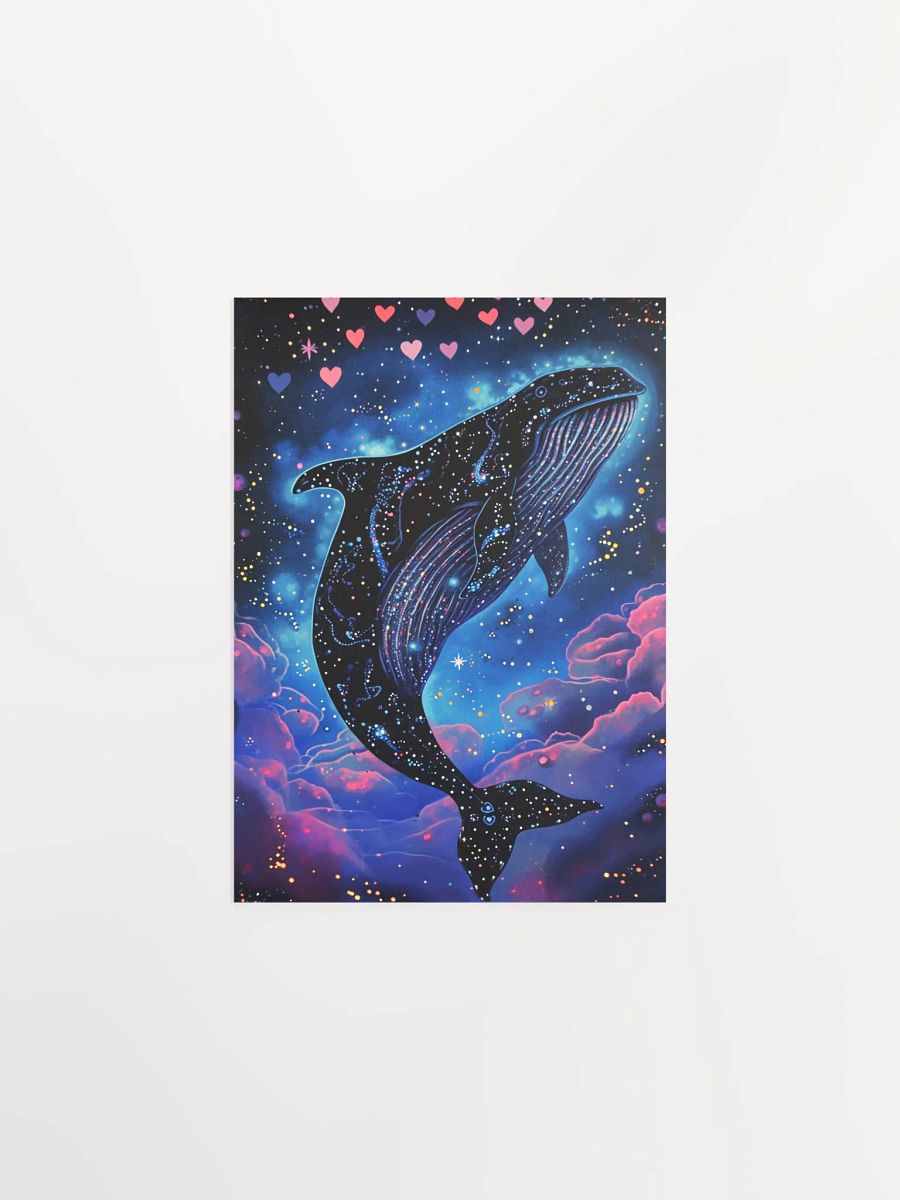 Celestial Whale Dreams Poster product image (2)