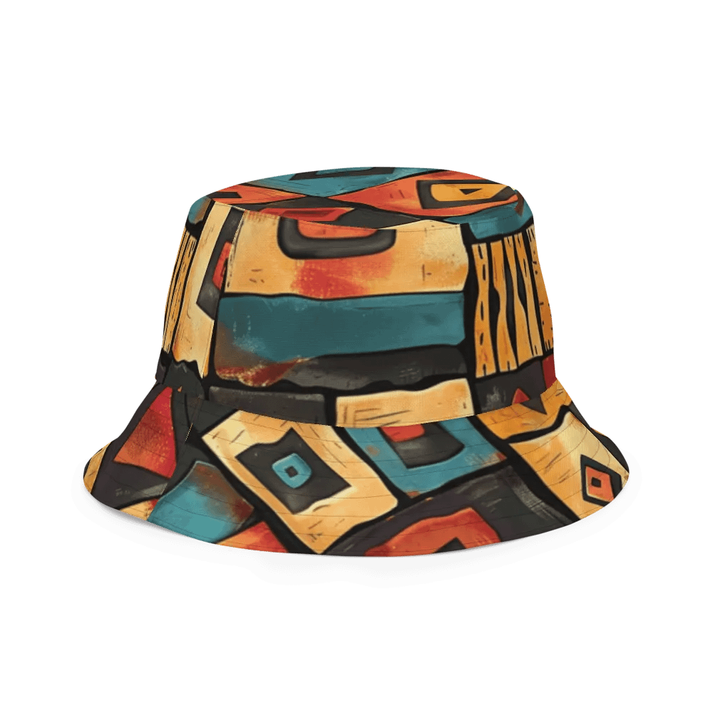 Versatile Style: African Tribal Patterns All-Over Print Reversible Bucket Hat product image (9)