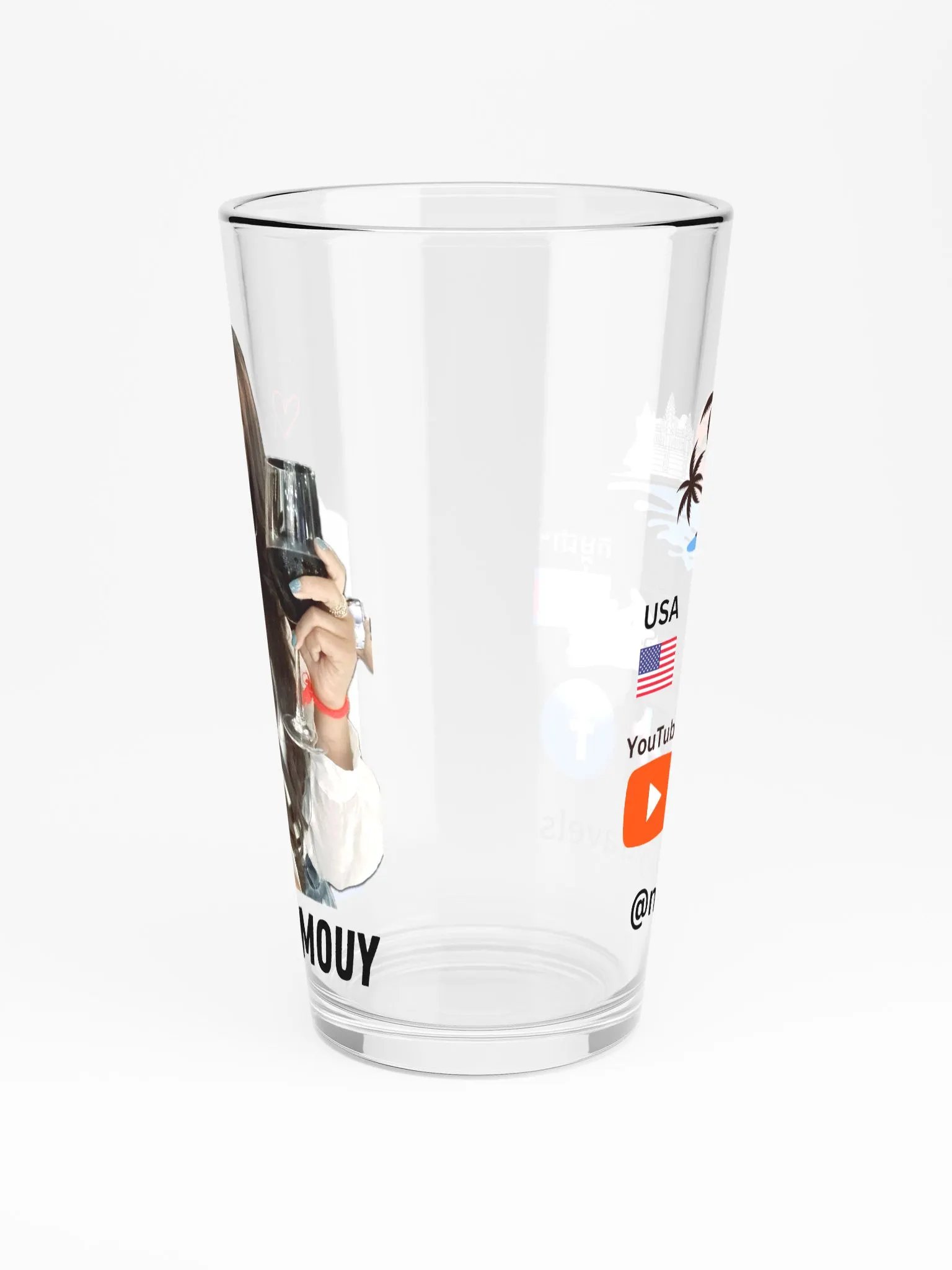 🇰🇭 Choul Mouy (Cheers) Linda Pint Glass (Limited Edition) product image (4)