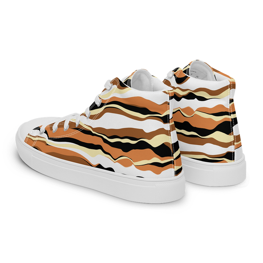 Earthy Waves Men's High Tops product image (14)