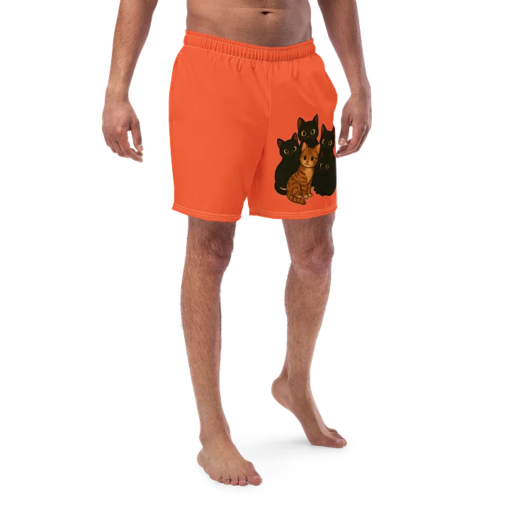 cat All-Over Swim Trunks product image (1)