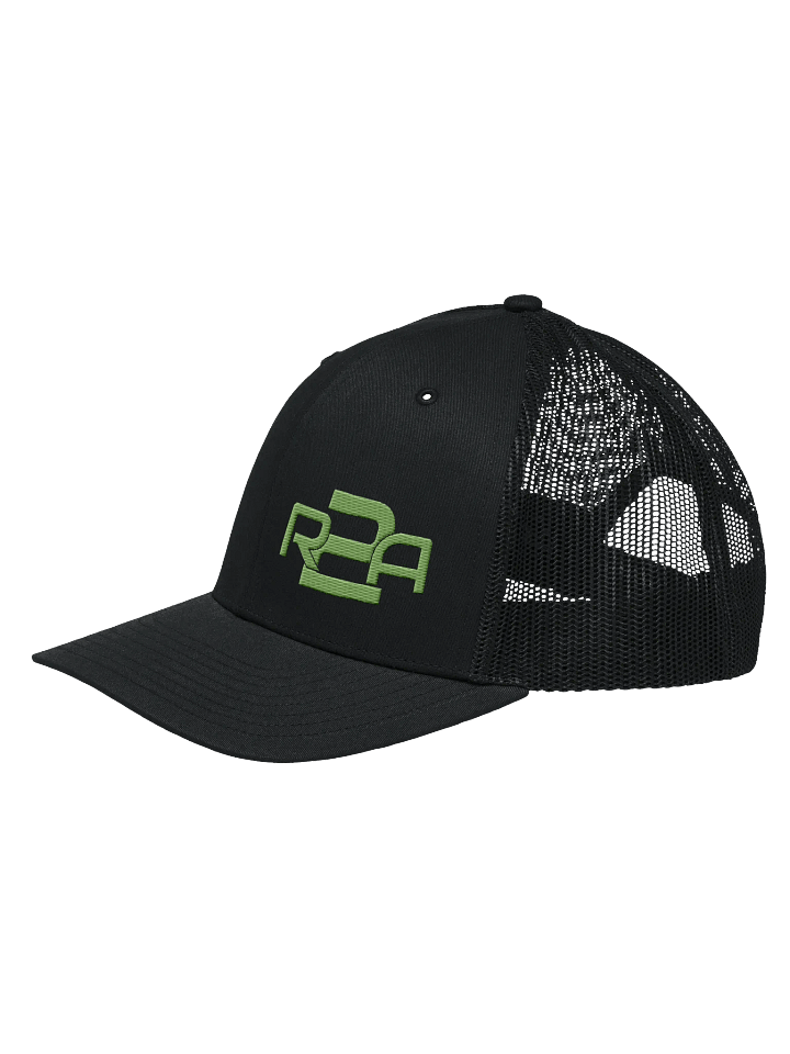 R2A Green Stitching Trucker Hat product image (2)