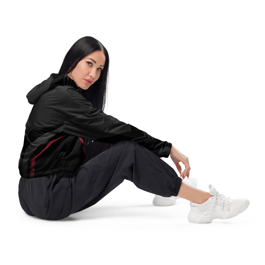 Inverted V-Shape Women's Windbreaker product image (6)