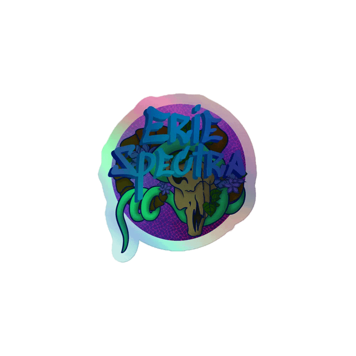 Erie spectra branded Holographic Sticker product image (1)