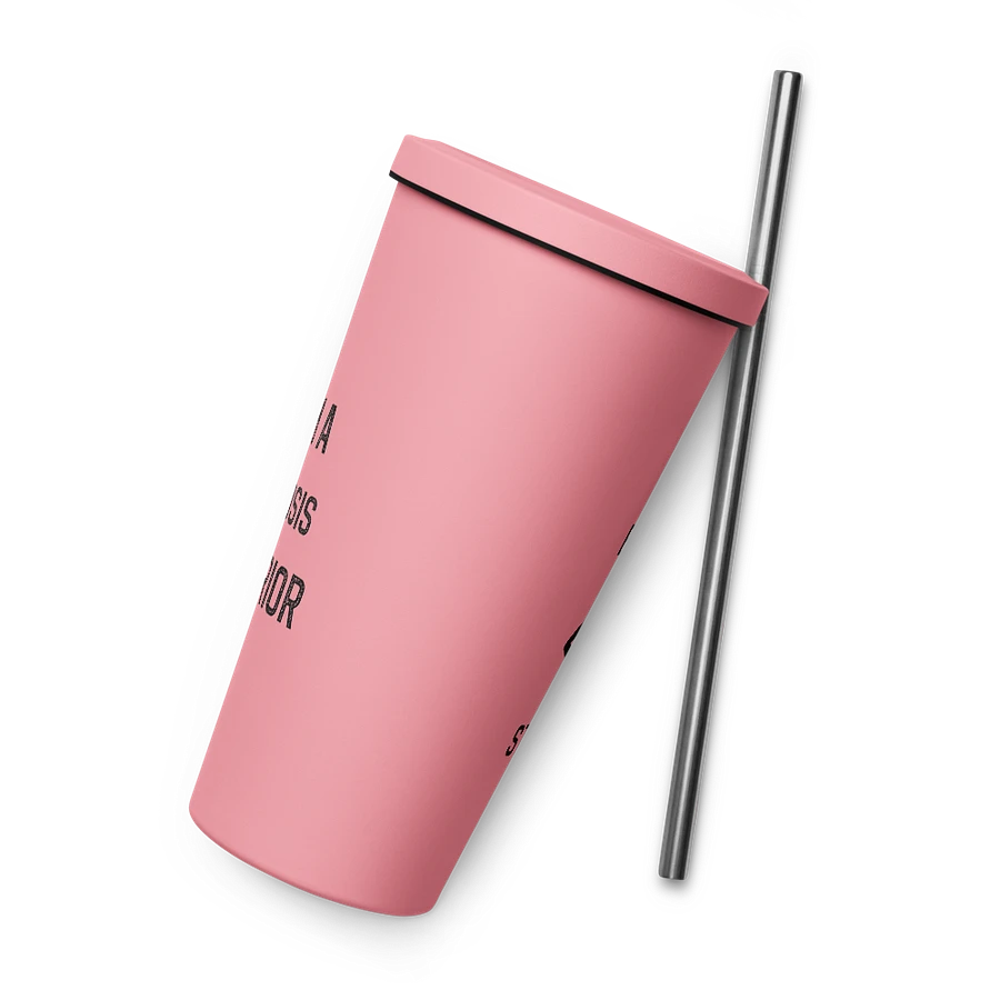 Back Strong 20 oz. Insolated Cup: Pink product image (7)