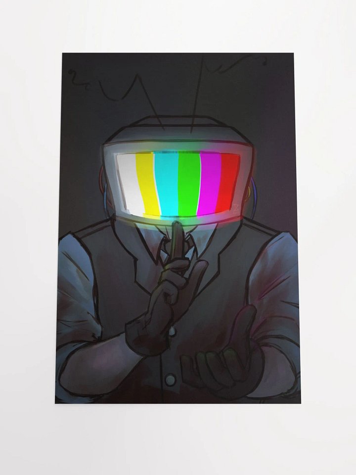 [[HUSH!]] Matte Poster product image (1)