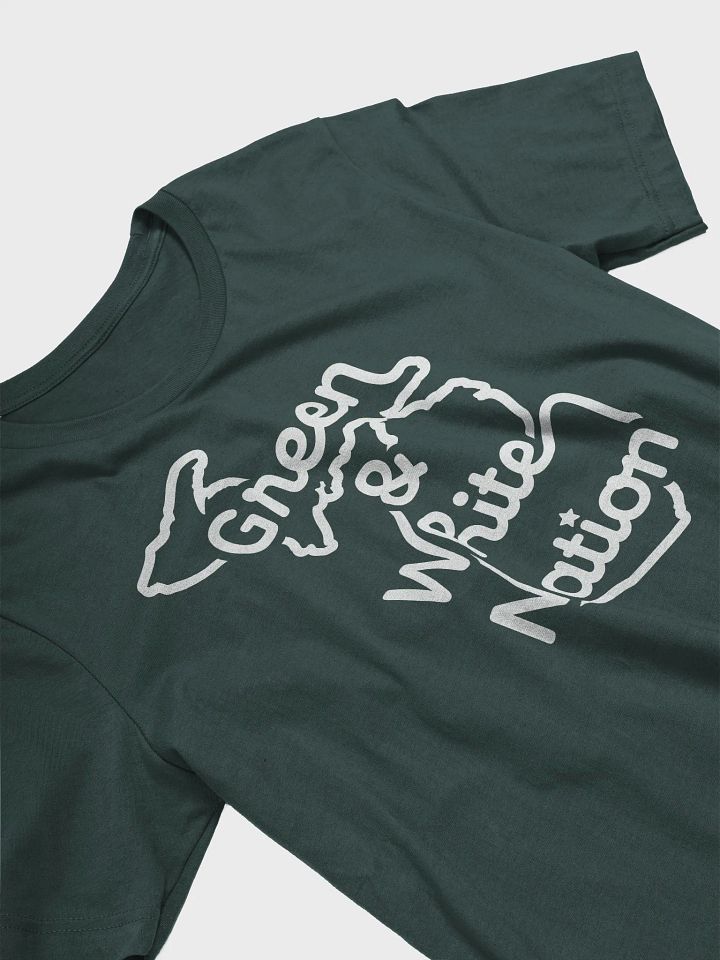 Green & White Nation Tee | Green product image (2)