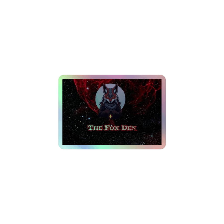The fox den sticker product image (1)