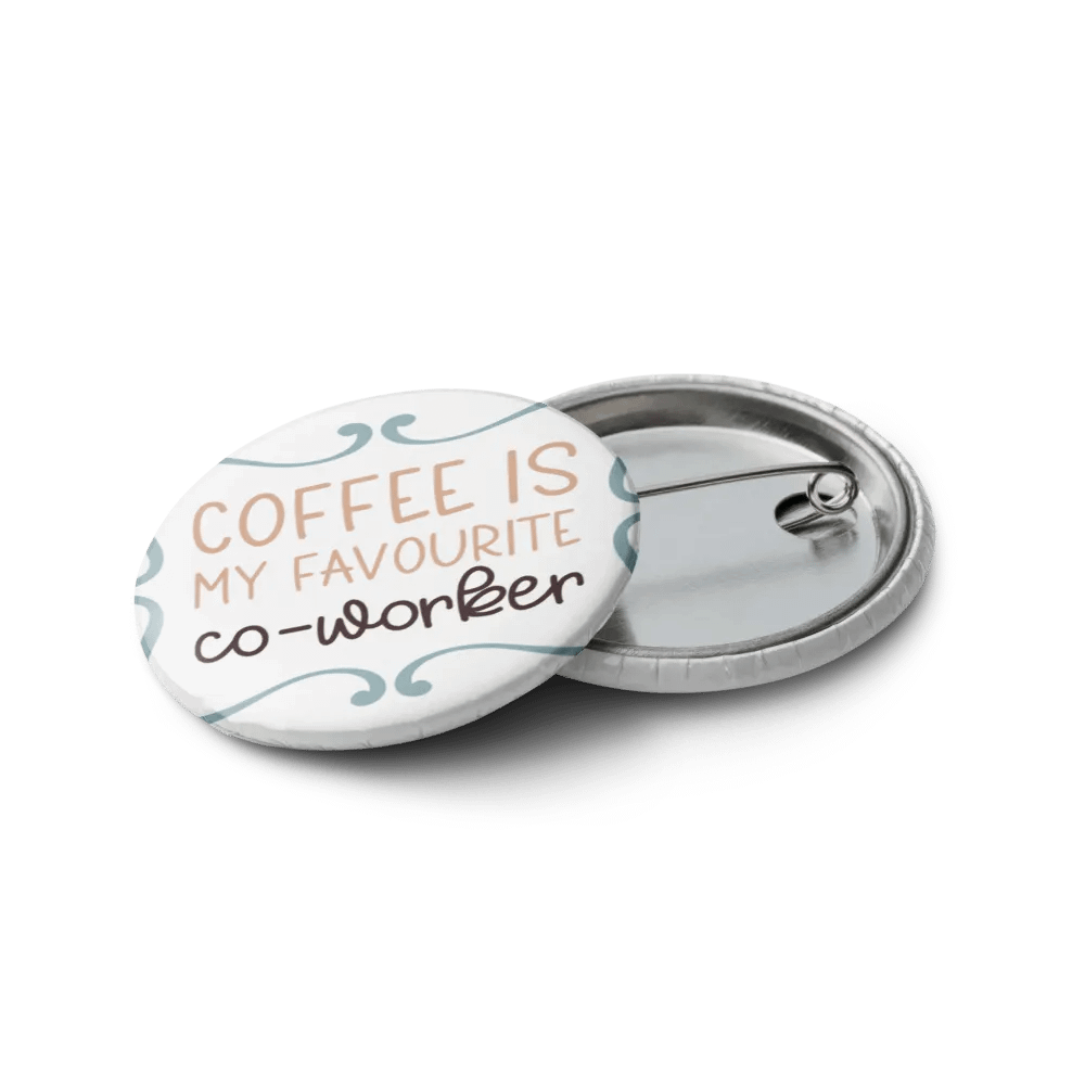 Coffee Lover's Pin Button Set product image (12)