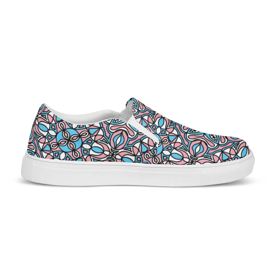 Mens Slip On Canvas - Trans Abstract product image (6)