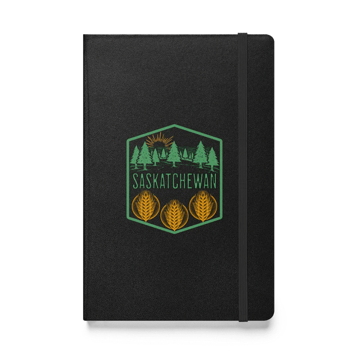 Saskatchewan Tree Wheat Forest Hardcover Journal product image (1)