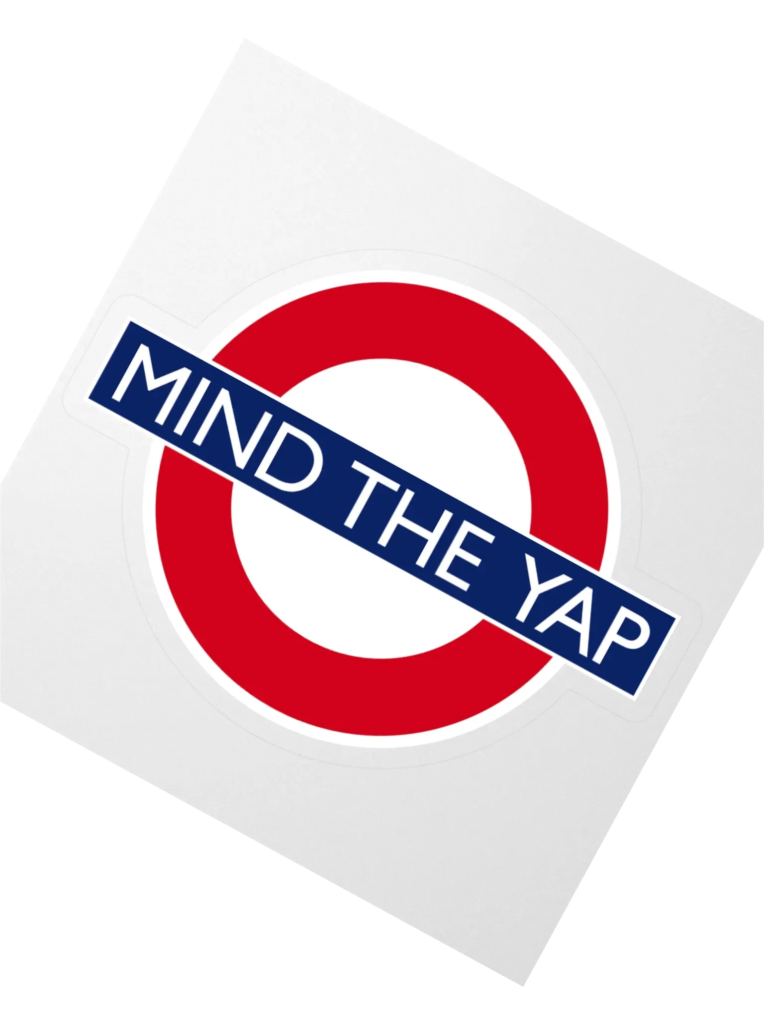 mind the yap sticker product image (2)