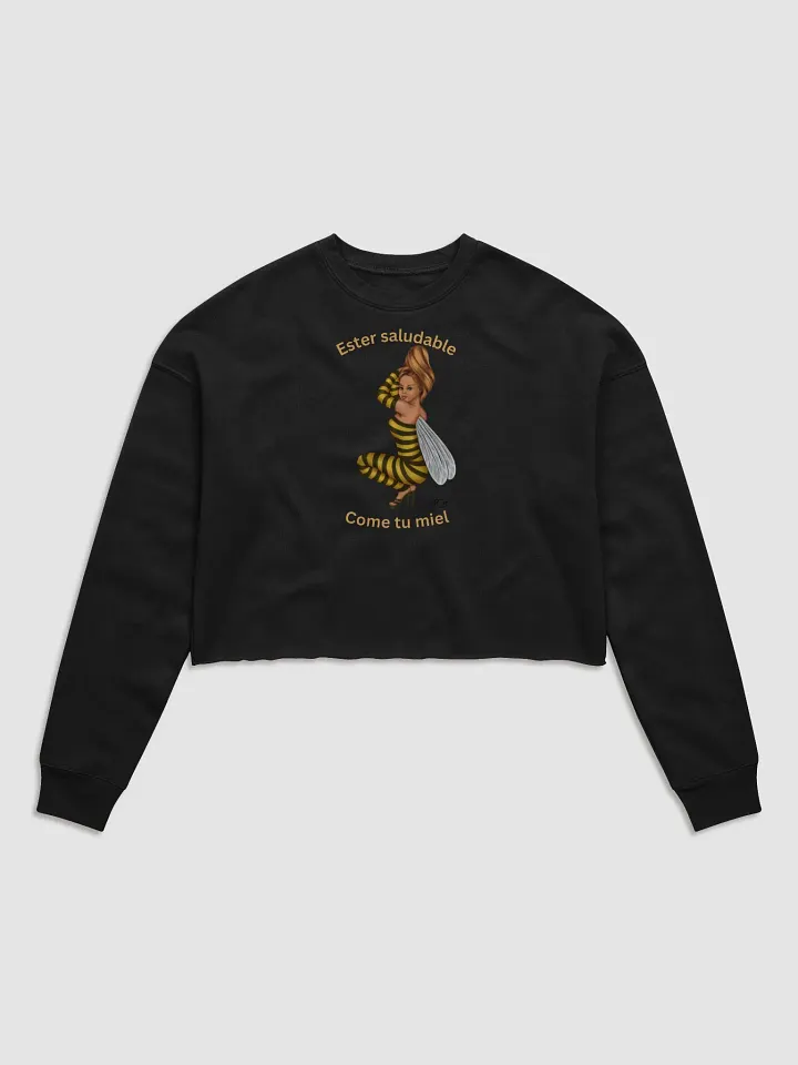 Bee-Healthy Crop Sweatshirt product image (2)