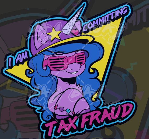 TAX FRAUD PIN product image (1)