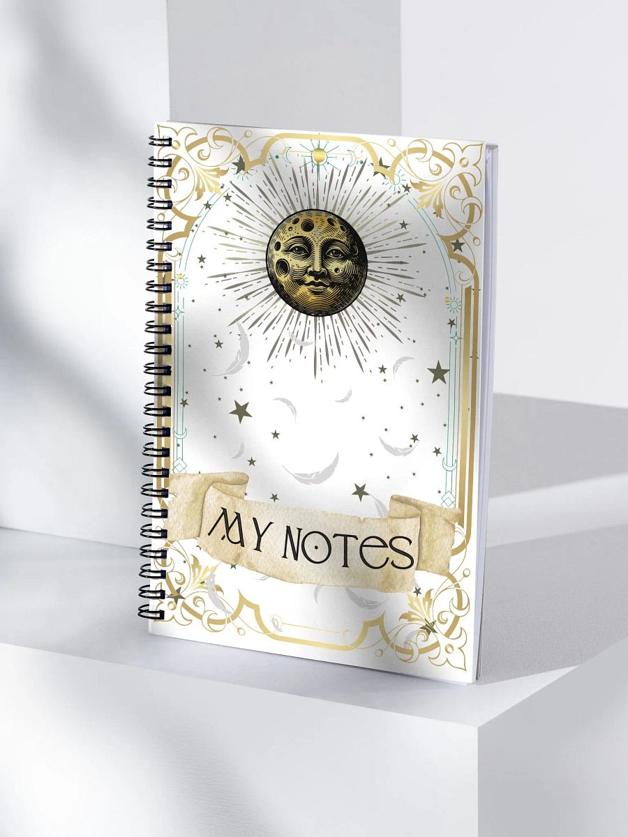 Celestial Daylight Spiral Notebook product image (4)