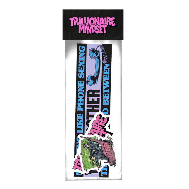 Trillionaire Mindset Sticker Pack product image (1)