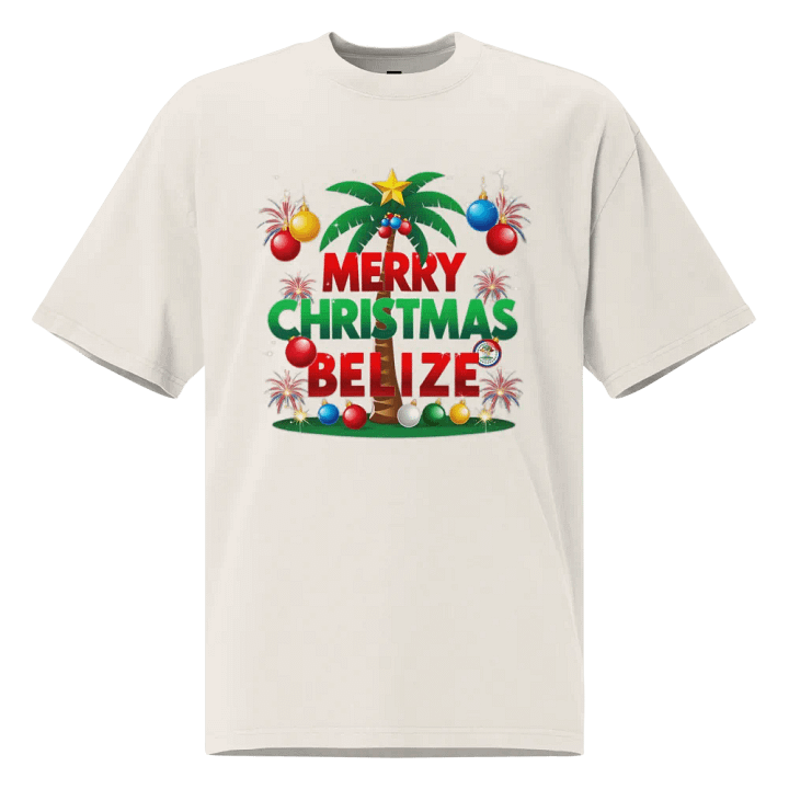 Tropical Belize Christmas T-Shirt product image (7)
