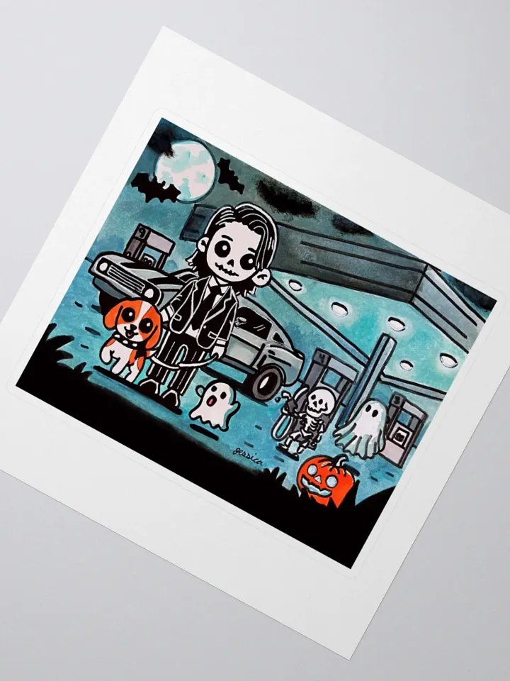 Midnight Refuel Sticker product image (2)