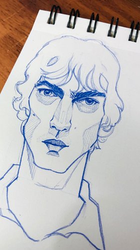 Hola feliz lunes!!! Retrato @richardashcroftofficial  #sketchoninstagram #drawoftheday #portraitoftheday #_yovio