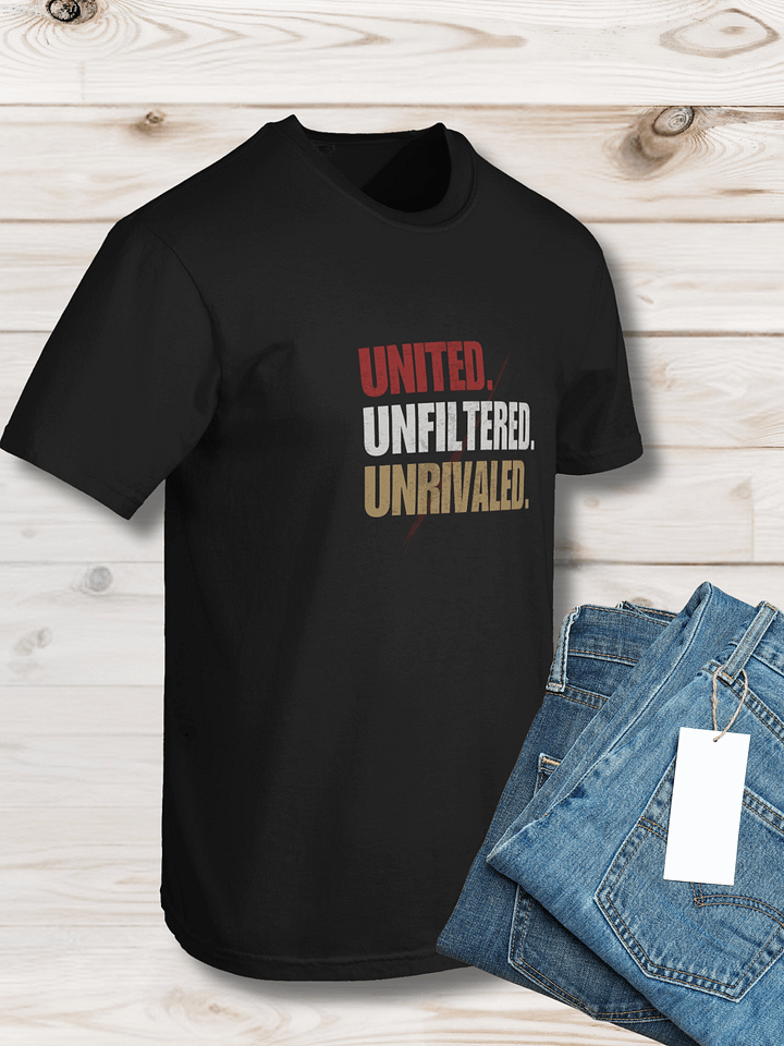 United. Unfiltered. Unrivaled. Comfort Colors Garment-Dyed Heavyweight T-Shirt product image (1)
