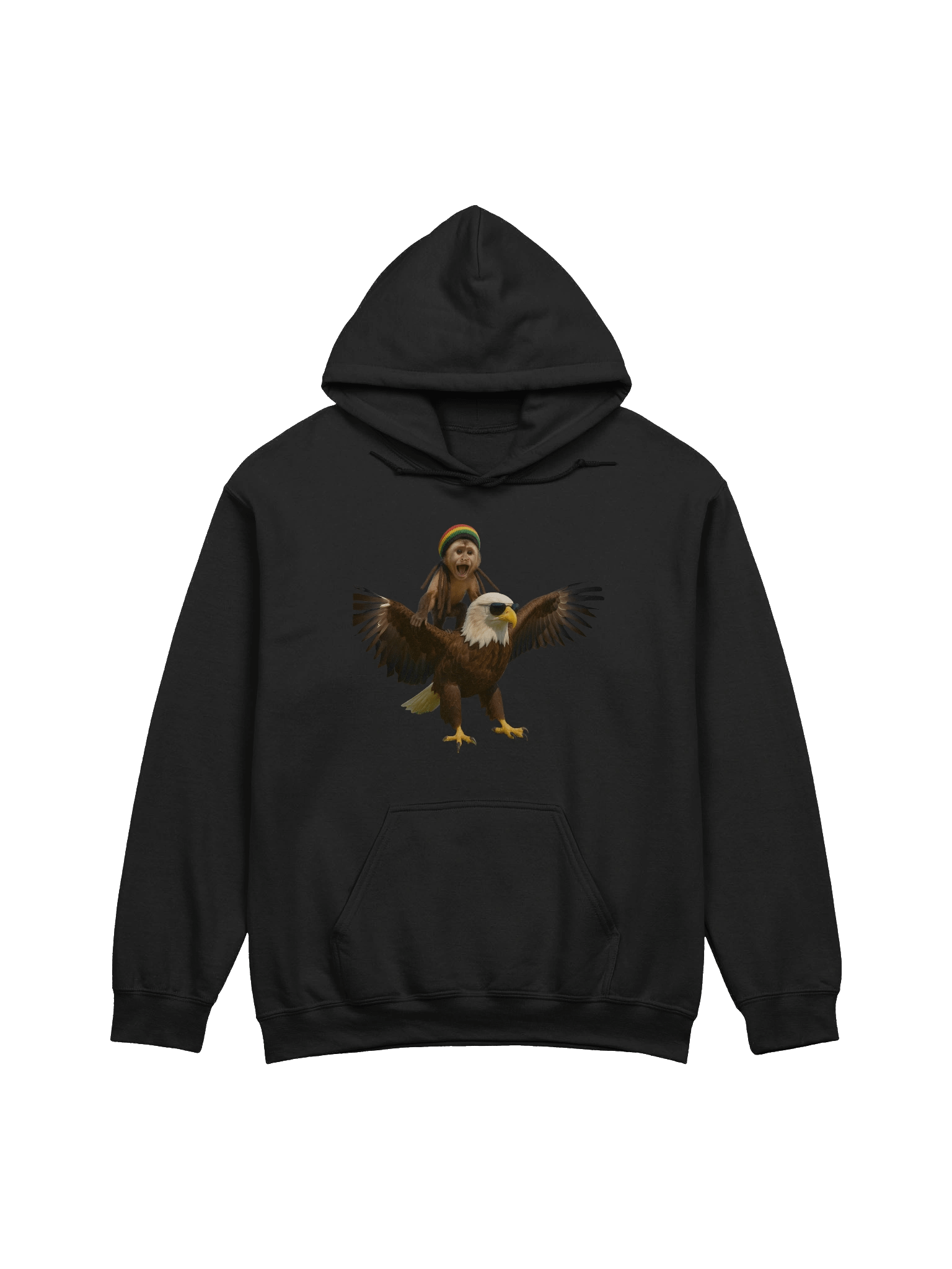 Jahmunkey Ill-Eagle Graphic Hoodie product image (3)