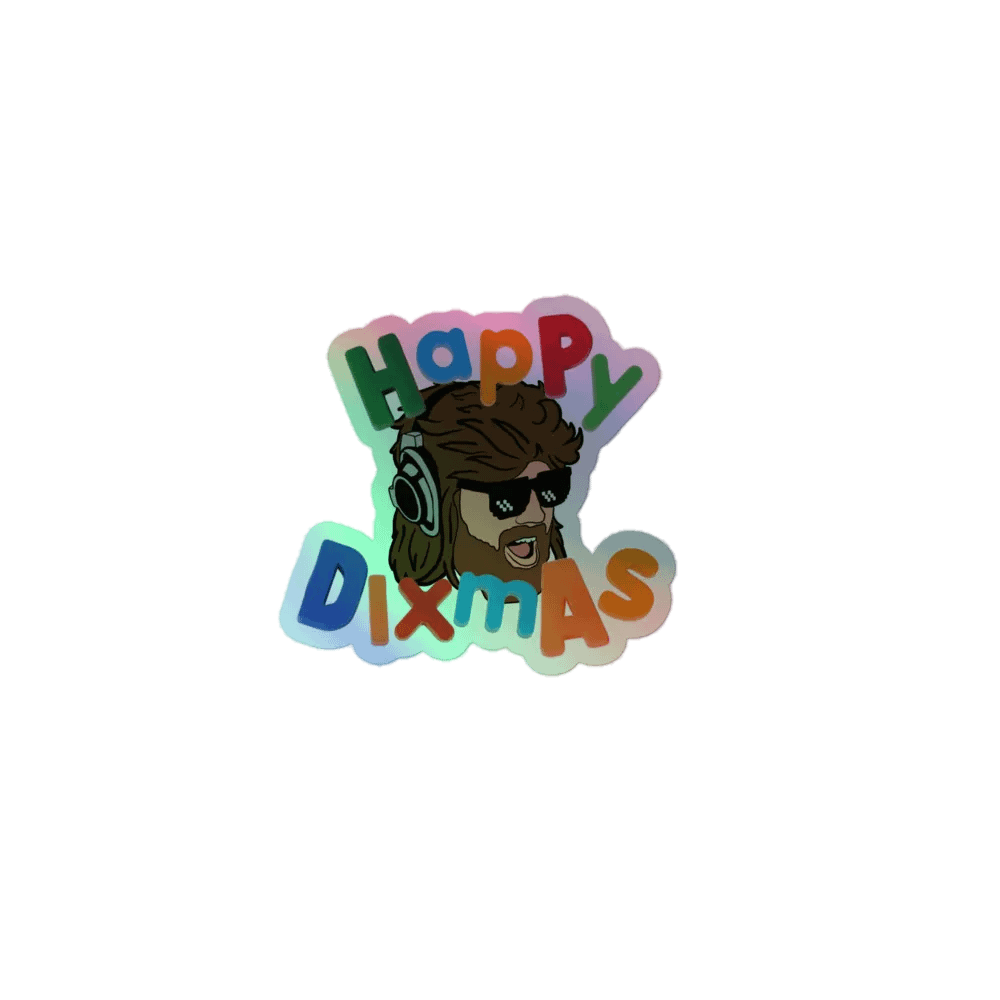 Dixmas Holo Sticker product image (1)