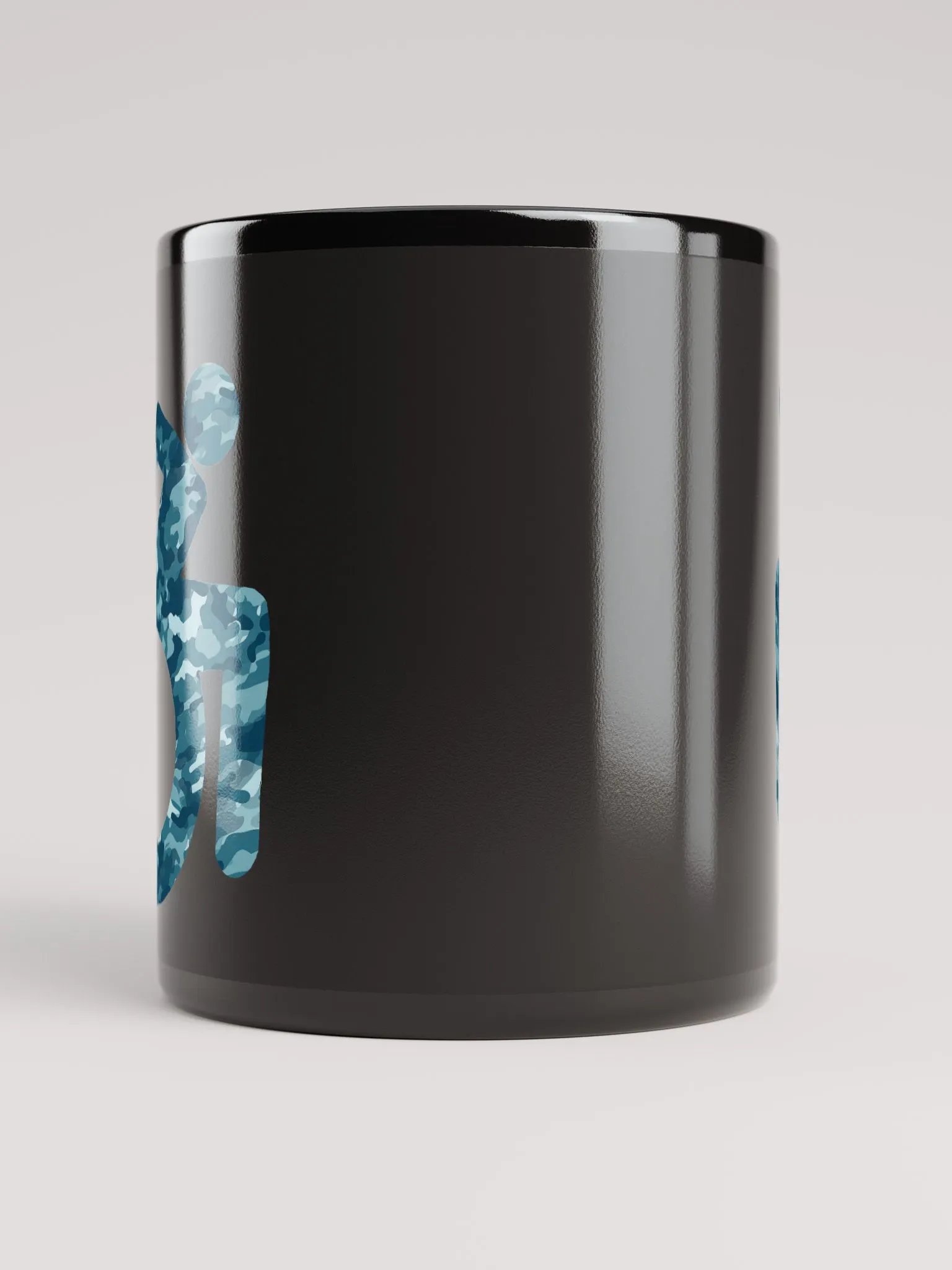 Wheelie, Blue Camo Mug product image (5)