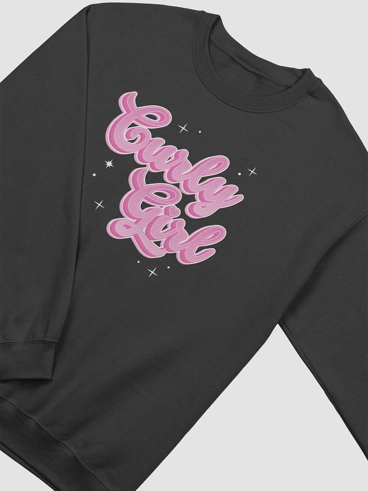 Barbie Pink Curly Girl Crewneck product image (2)
