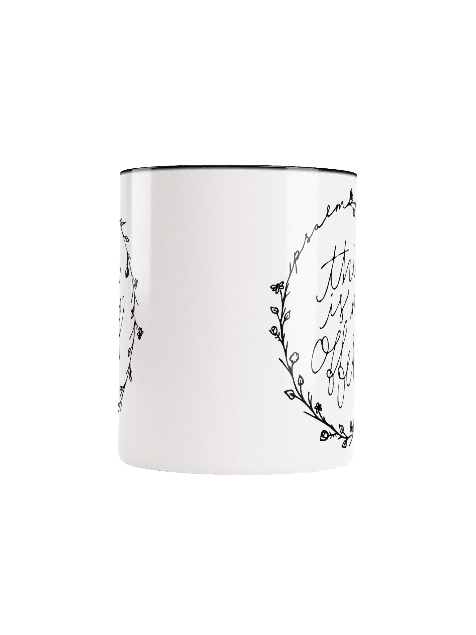 "this is my offering" Winter Mug product image (5)