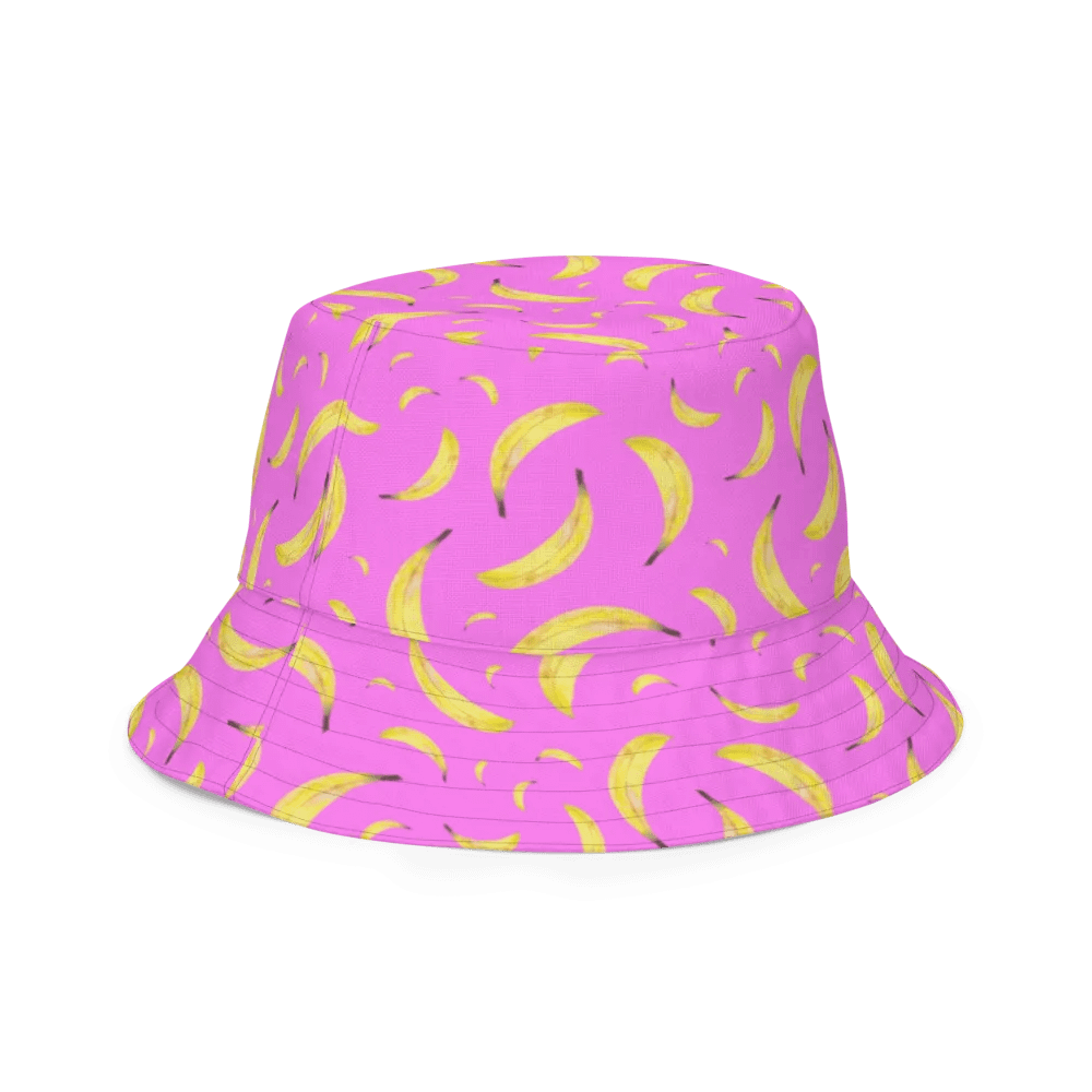 Bananapalooza reversible bucket hat product image (5)