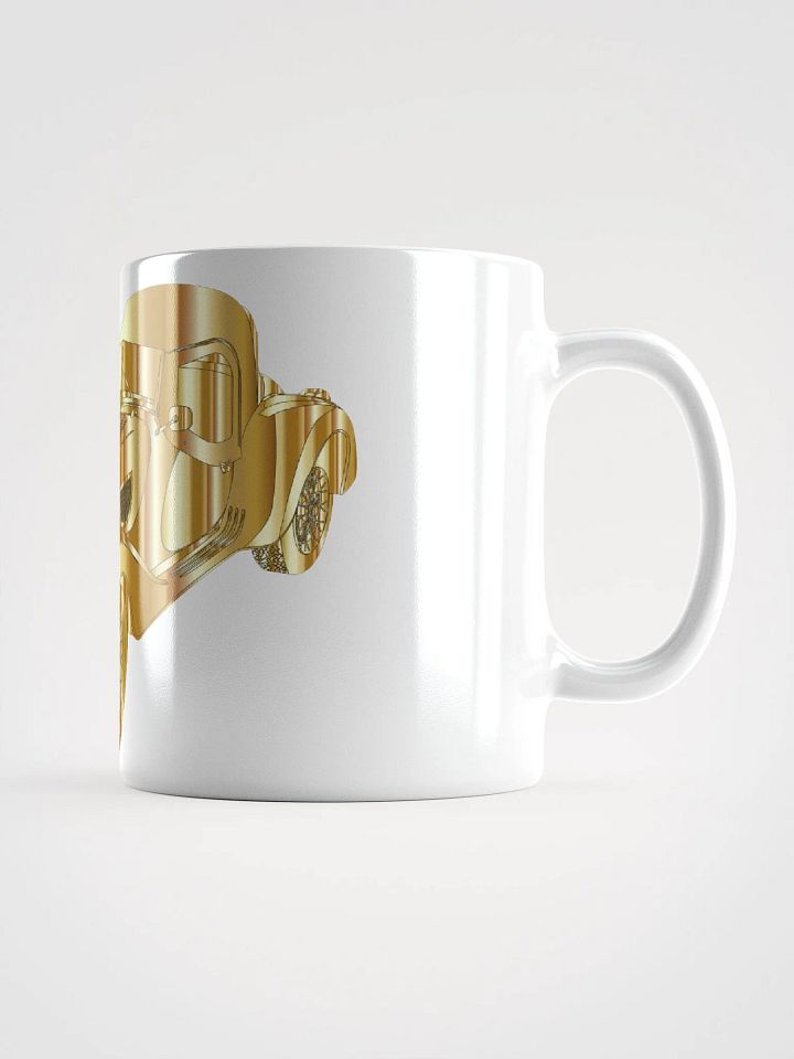 White Glossy Coffee mug-Classic Car product image (2)