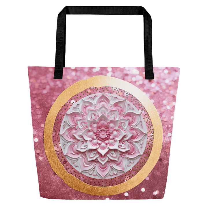 Pretty Pink Mandala Dreams Tote Bag product image (2)
