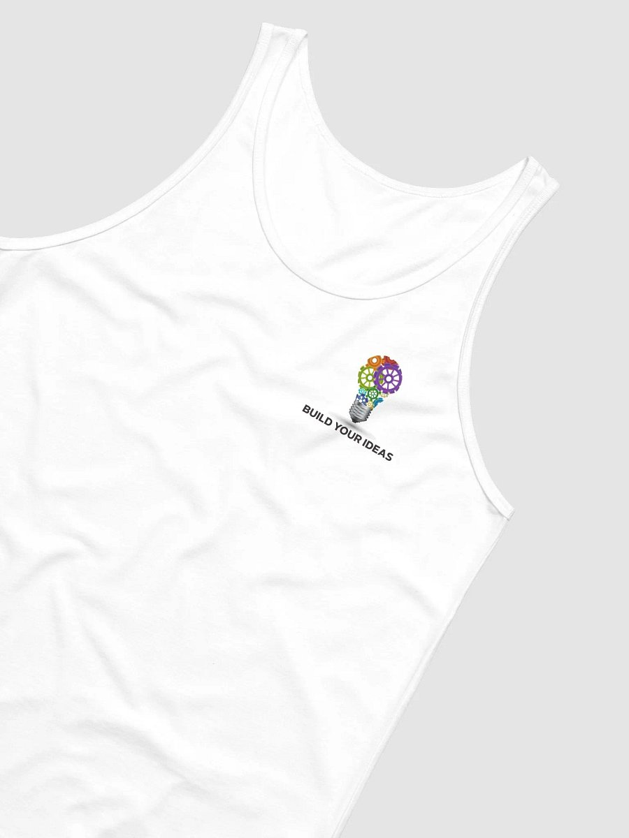 Copy of Build Your Ideas Tank Top Crisp White product image (4)