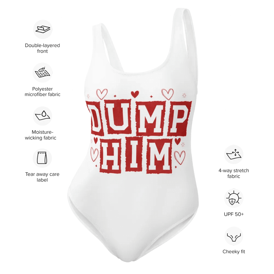 'DUMP HIM' All-Over Swimsuit product image (5)