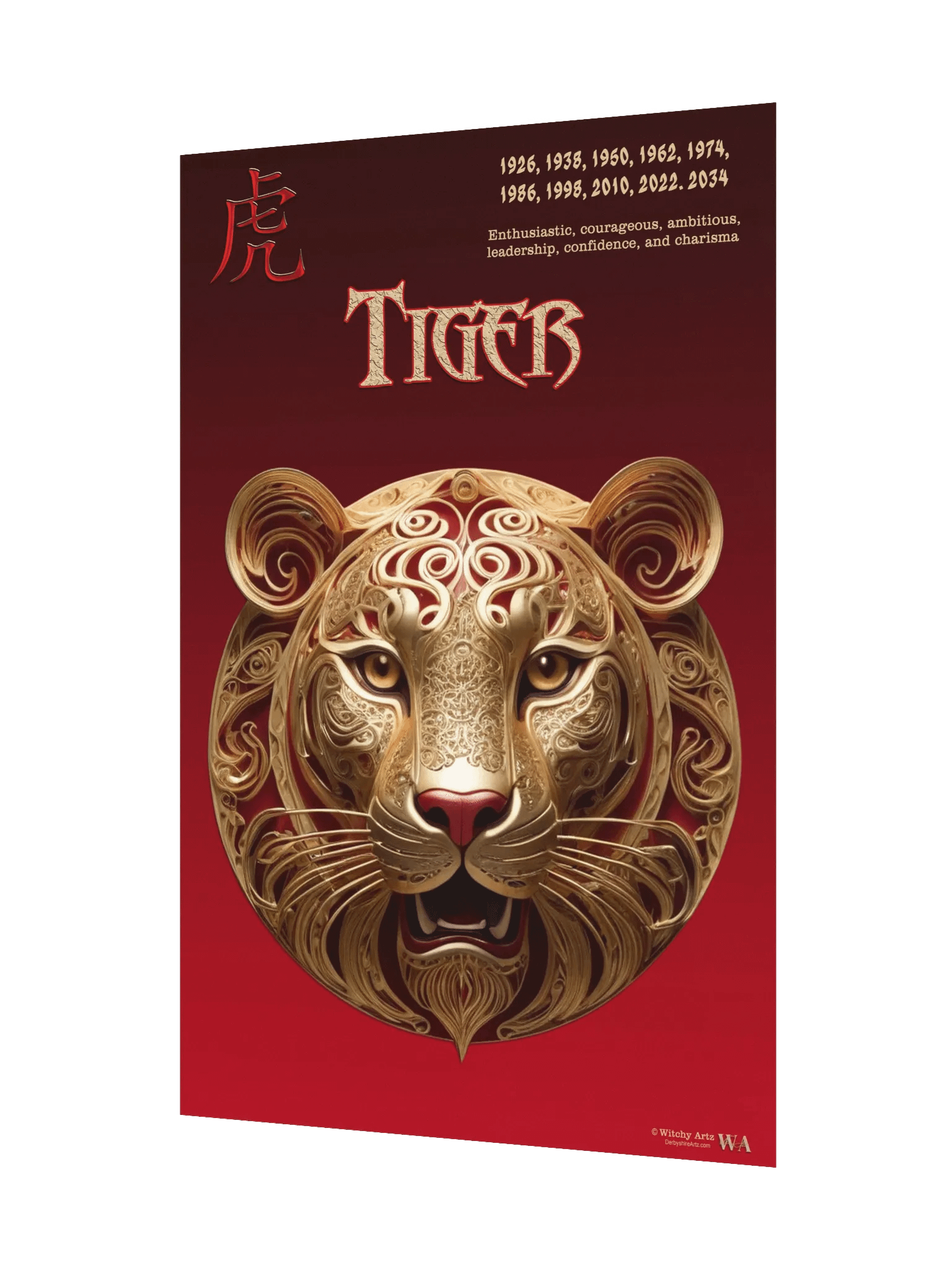 Chinese Zodiac Poster - TIGER product image (8)