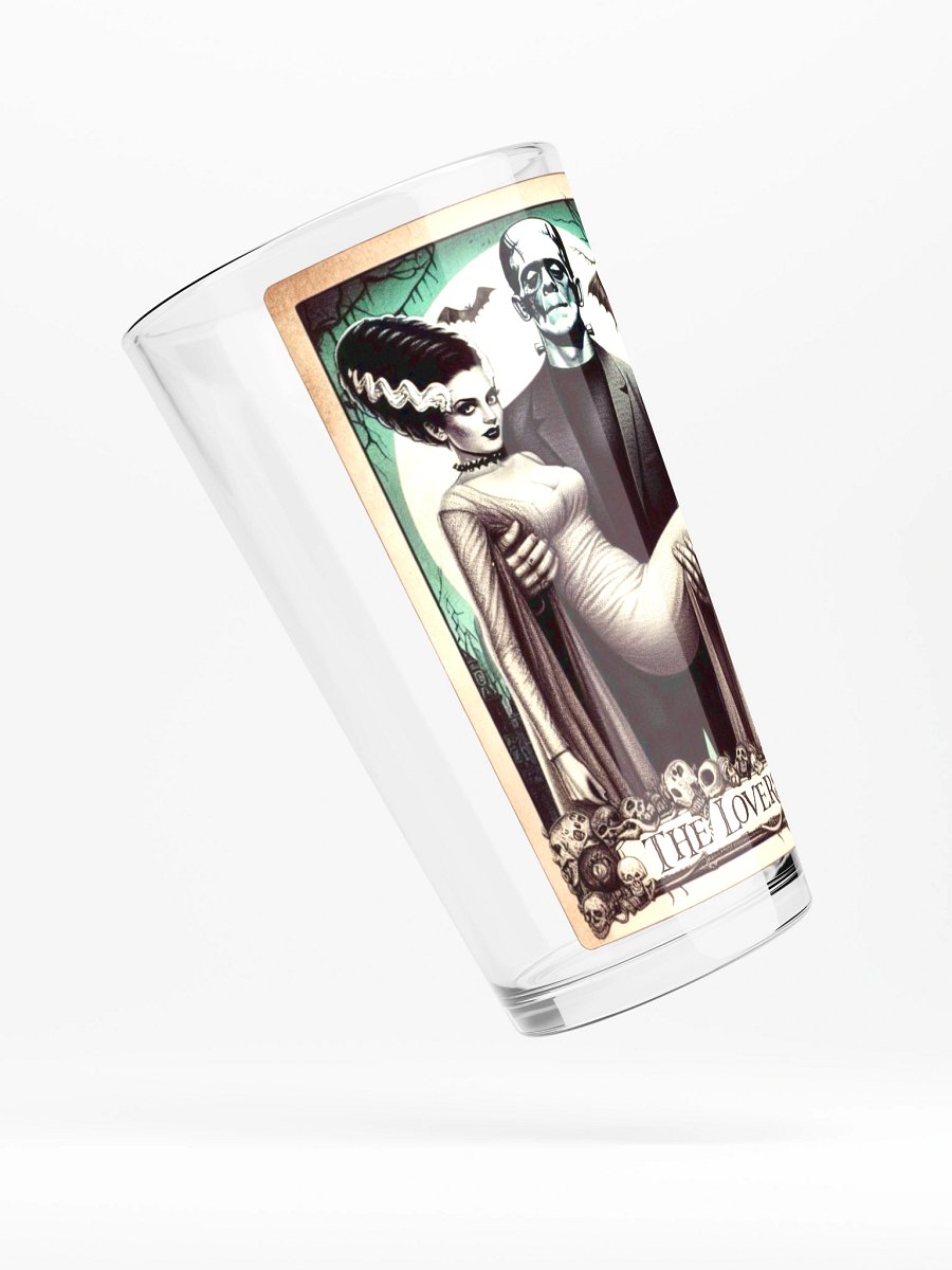 Horror Movie Lovers Tarot Shaker Pint Glass product image (4)