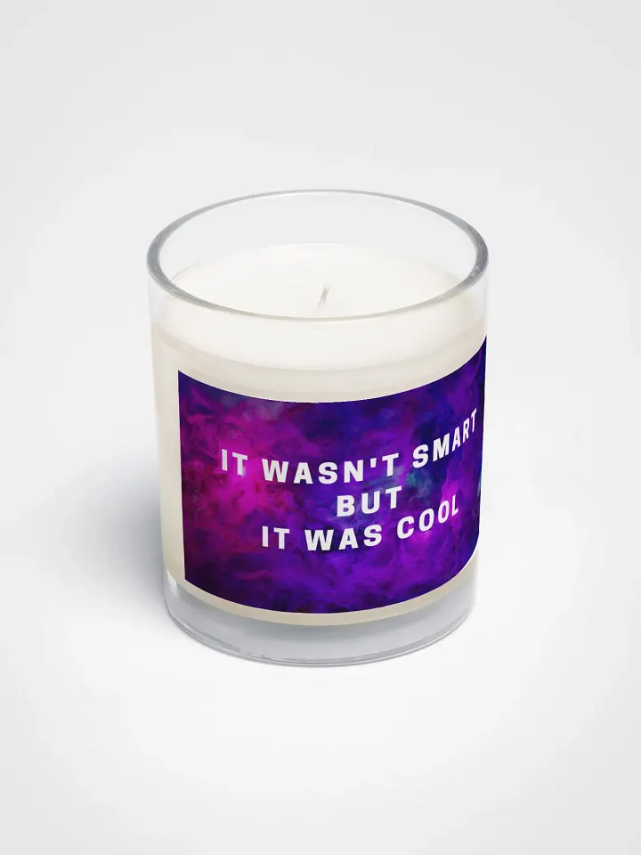 Not smart | Soy Wax Candle product image (2)