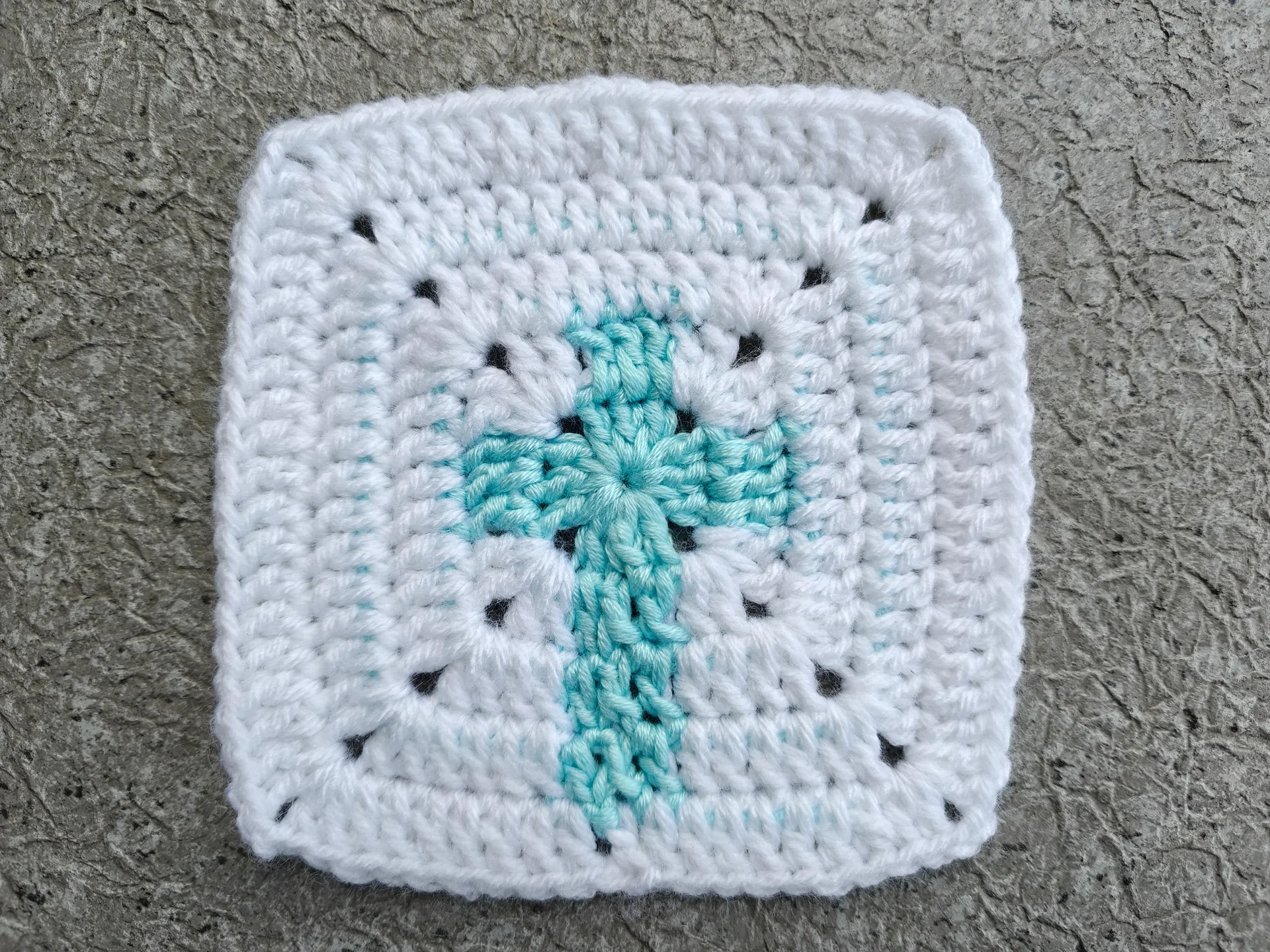 Crochet Cross Motif Block Pattern product image (3)