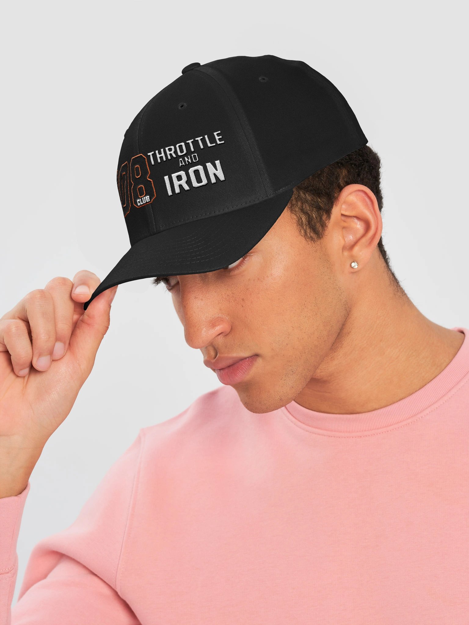 108 Club Throttle & Iron FlexFit Hat — OG PowerPlus Edition product image (28)