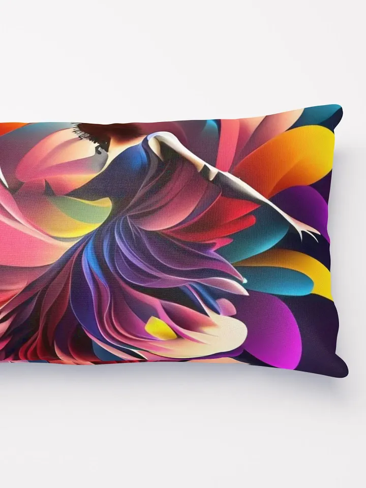 Fuel Your Adventure with the Floral Dance Throw Pillow product image (2)