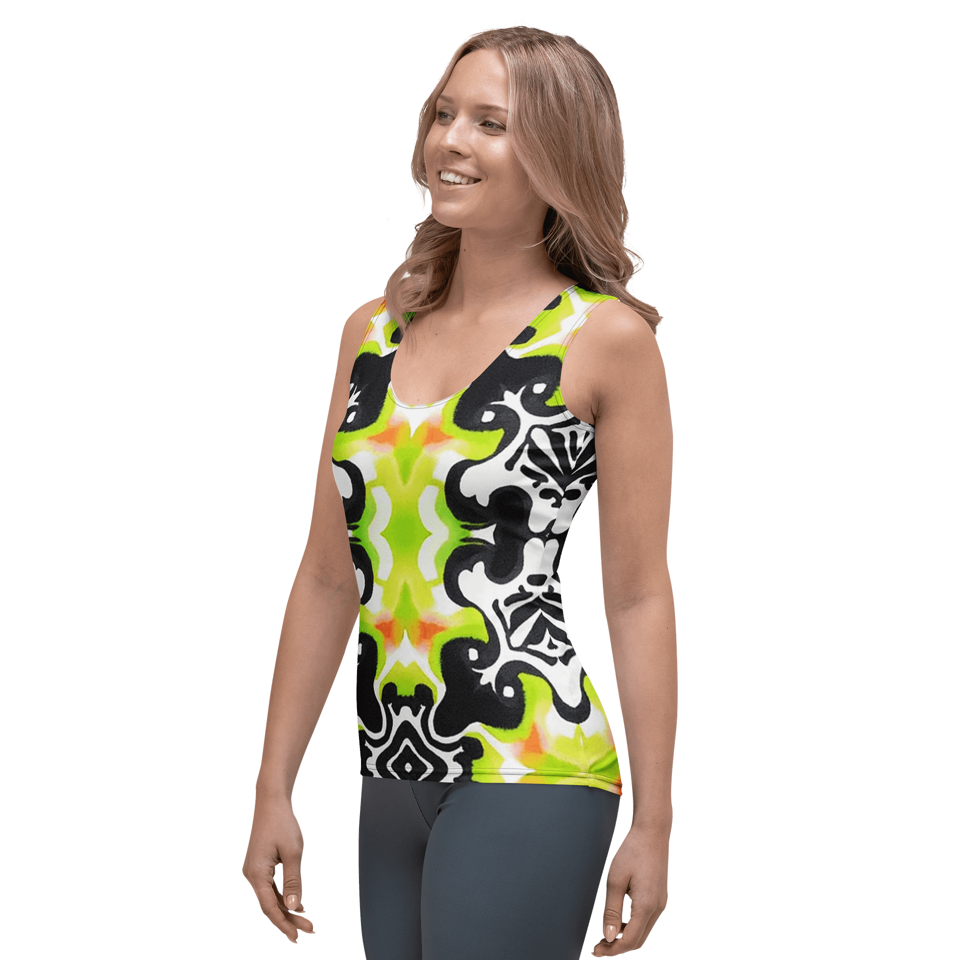 Barry Grady 'Dreamy Blossom' All-Over Tank product image (3)